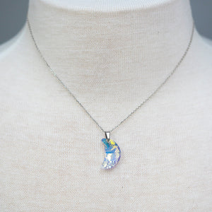 
            
                Load image into Gallery viewer, Crystal Moon Necklace
            
        