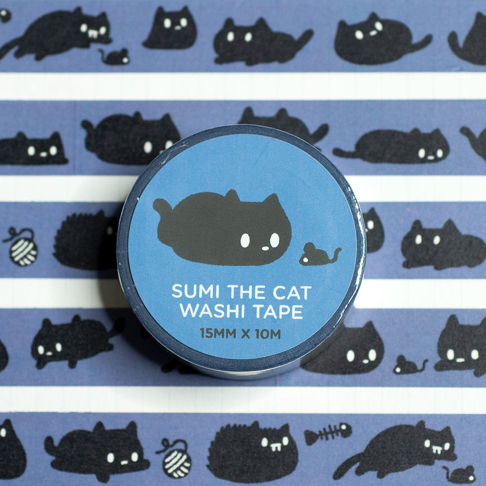 Washi Tape - Sumi The Cat