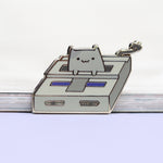 Gamer Cat - Metal Enameled Pin