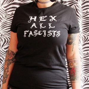 
            
                Load image into Gallery viewer, Hex All Fascists - Unisex T-Shirt
            
        