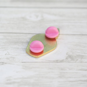 Positivity Potion - Glitter Metal Enameled Pin