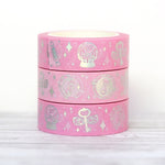 Holographic Silver Washi Tape - Magic Trinkets