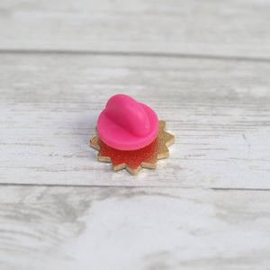 Kawaii Sun - Mini Metal Enameled Pin