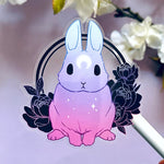 Vinyl Sticker (Transparent) - Morning Star Bunny