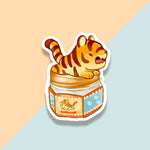 Vinyl Sticker - Tiger Cub Jar