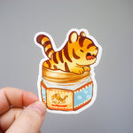 Vinyl Sticker - Tiger Cub Jar
