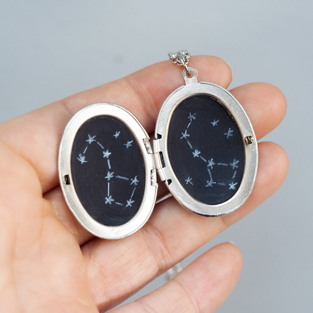 
            
                Load image into Gallery viewer, Big Dipper / Little Dipper Locket Necklace
            
        