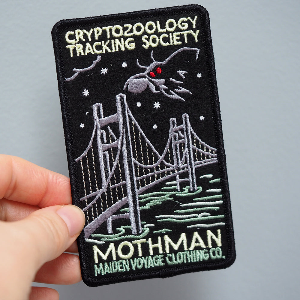 Mothman Patch - Cryptozoology Tracking Society