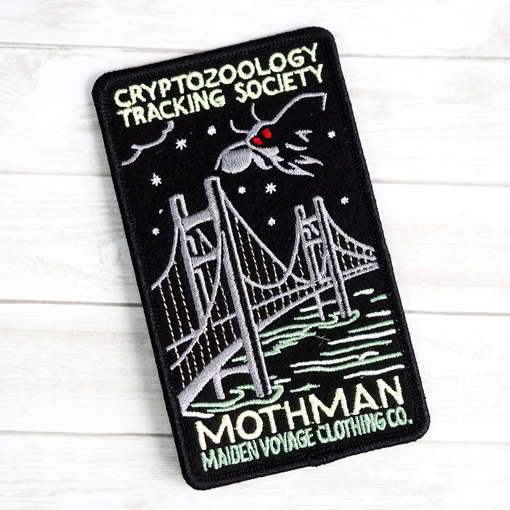 Mothman Patch - Cryptozoology Tracking Society