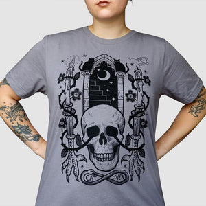 Keepers of the Gate - Skull Unisex T-Shirt