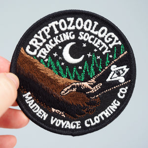 
            
                Load image into Gallery viewer, Glow-In-The-Dark Patch - Cryptozoology Tracking Society
            
        