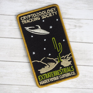 Extraterrestrials Patch - Cryptozoology Tracking Society