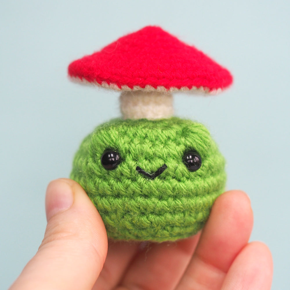 Mushroom Frog Amigurumi