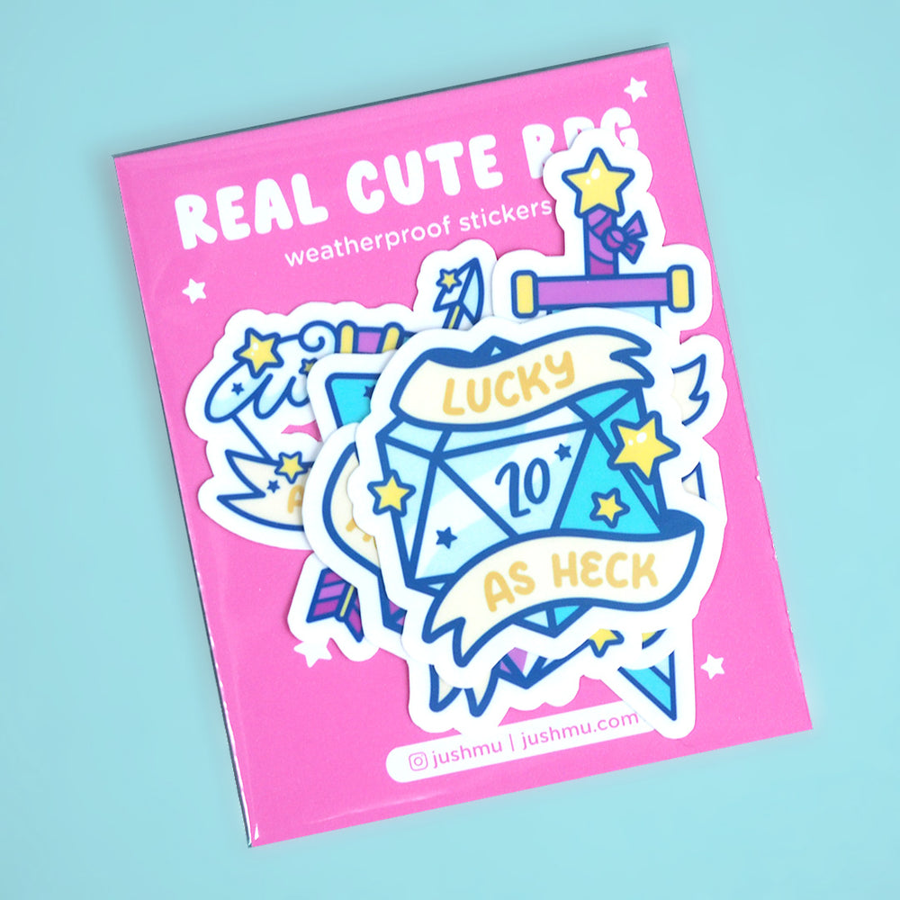 Real Cute RPG- Vinyl Sticker Pack