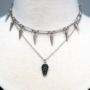 
            
                Load image into Gallery viewer, Cosmic Coffin Necklace
            
        