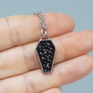 
            
                Load image into Gallery viewer, Cosmic Coffin Necklace
            
        