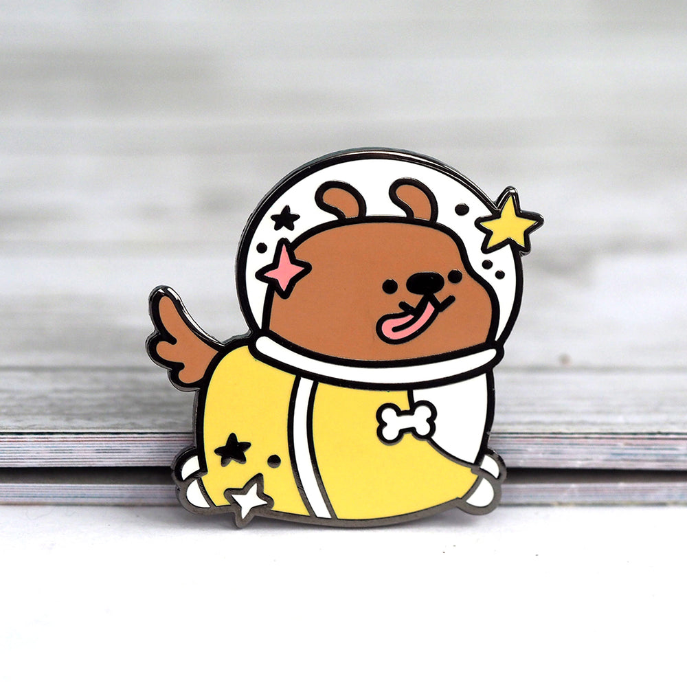 Cosmic Pup - Metal Enamel Pin